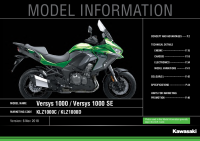 Kawasaki Versys 1000 - Model Information 2018 